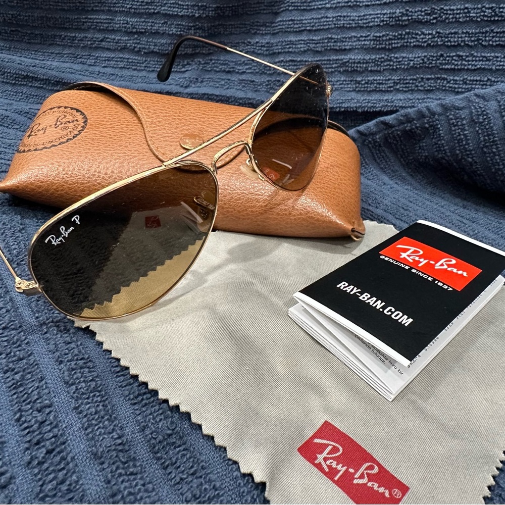Ray-Ban polarized aviators